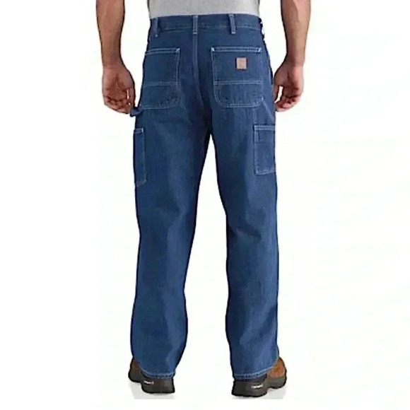 New Carhartt Original Work Dungarees B13 Loose Fit Dead Stock Utility 42 x 34 - Picture 1 of 11